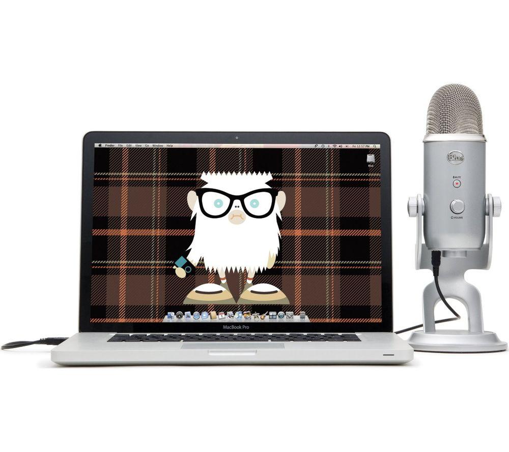 YETI USB Streaming Microphone - Silver