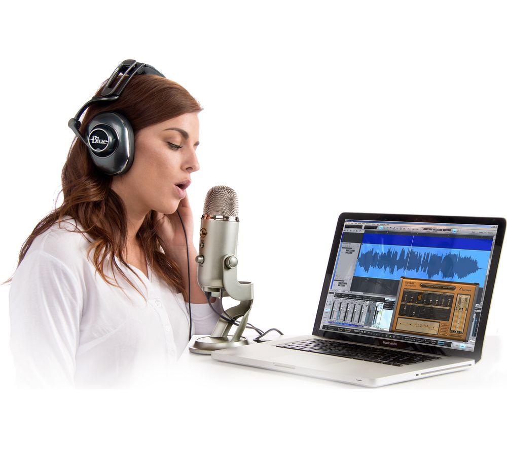 YETI USB Streaming Microphone - Silver