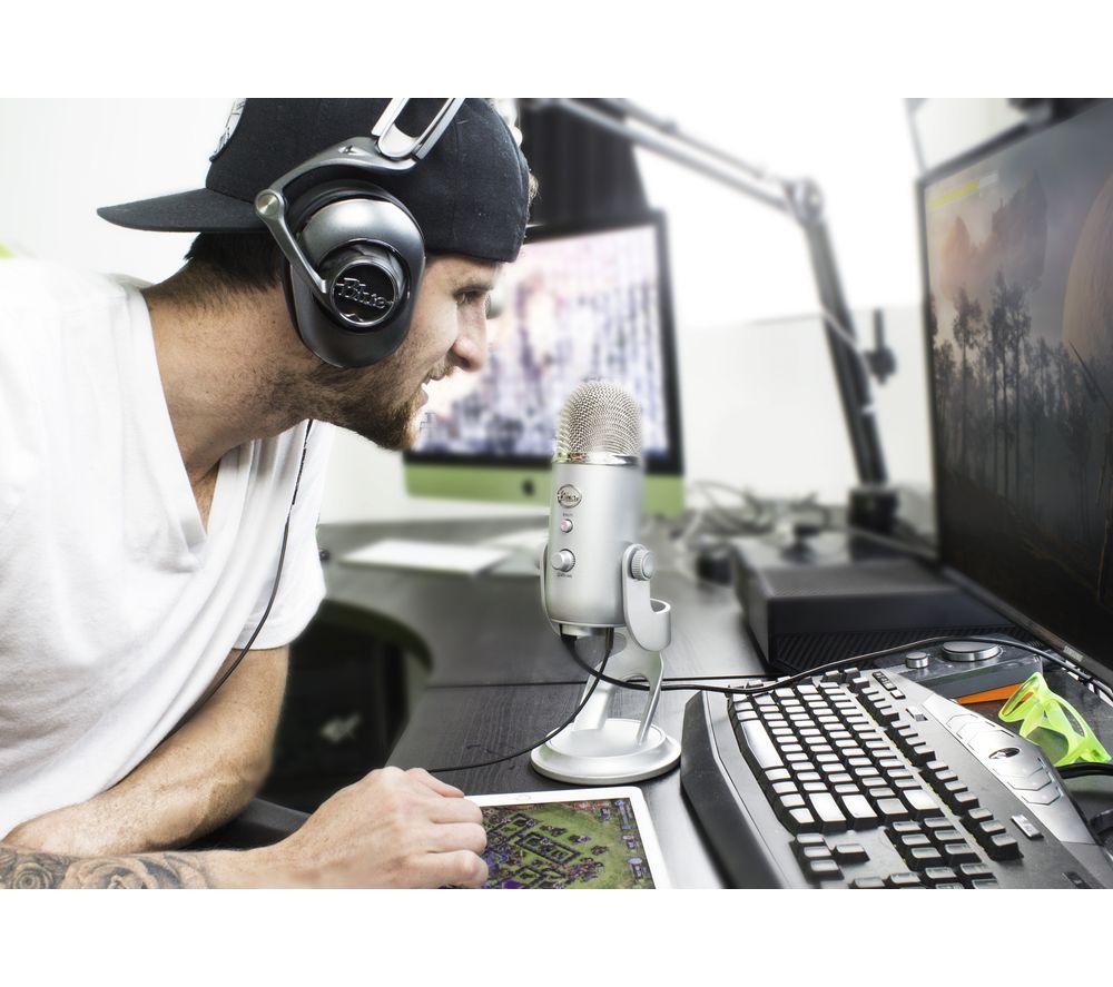 YETI USB Streaming Microphone - Silver