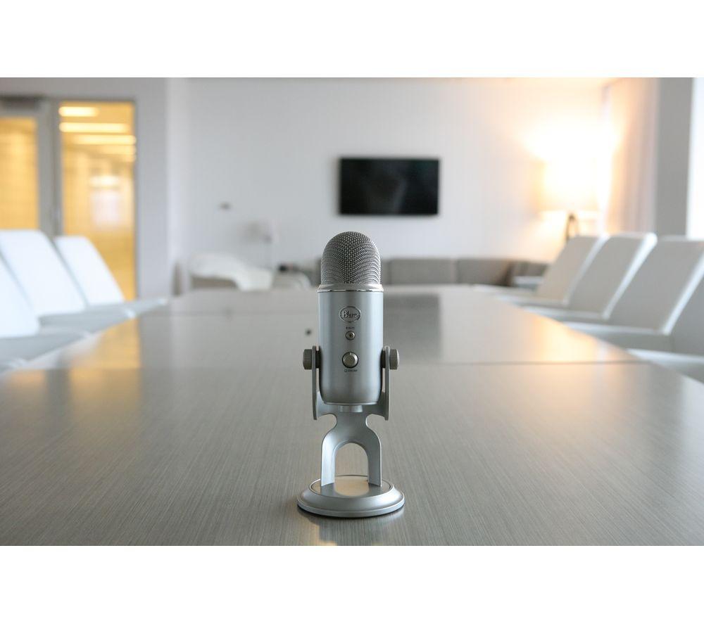 YETI USB Streaming Microphone - Silver