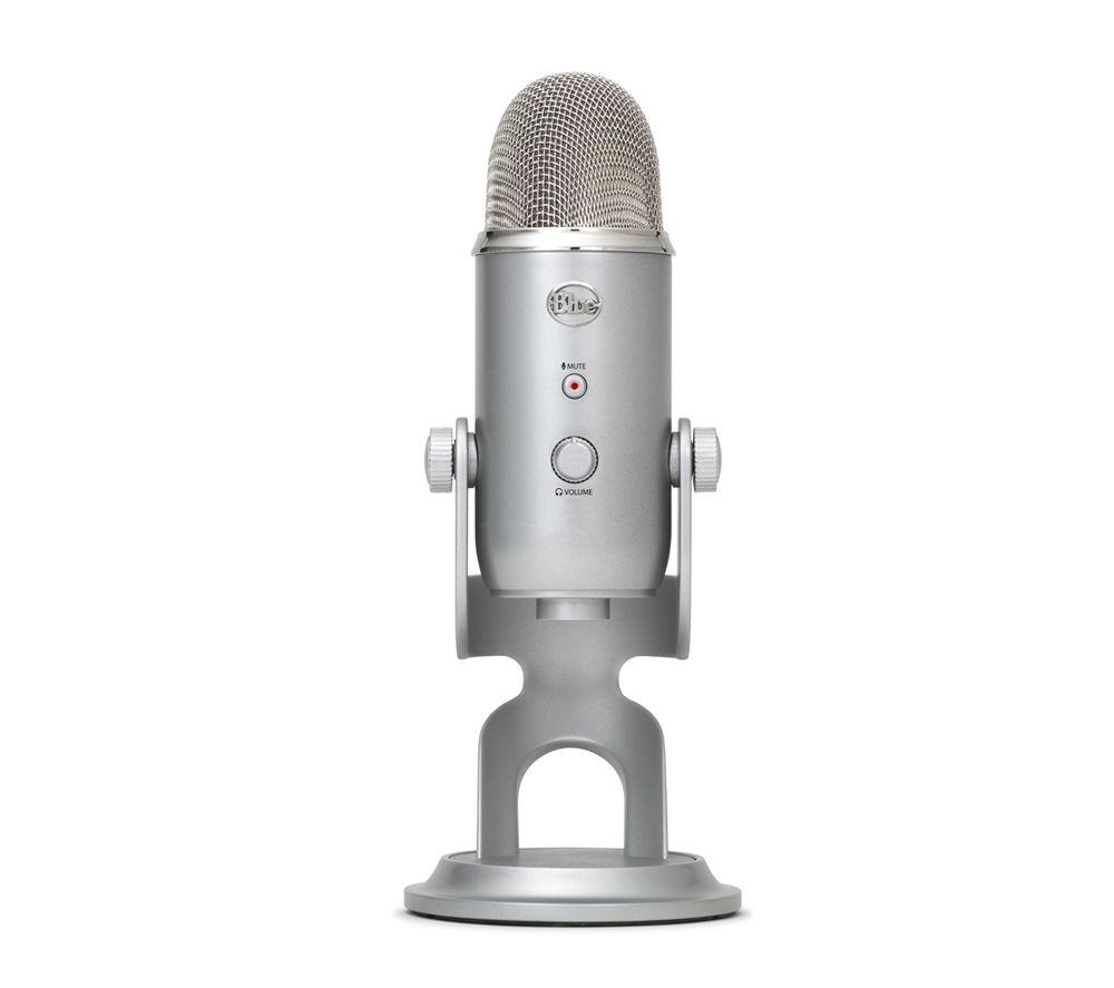 YETI USB Streaming Microphone - Silver