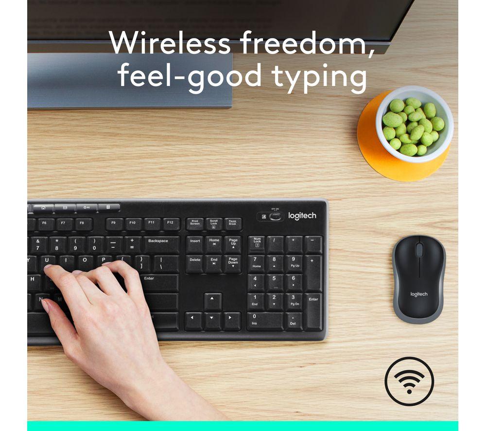 LOGITECH Combo MK270 Wireless Keyboard & Mouse Set