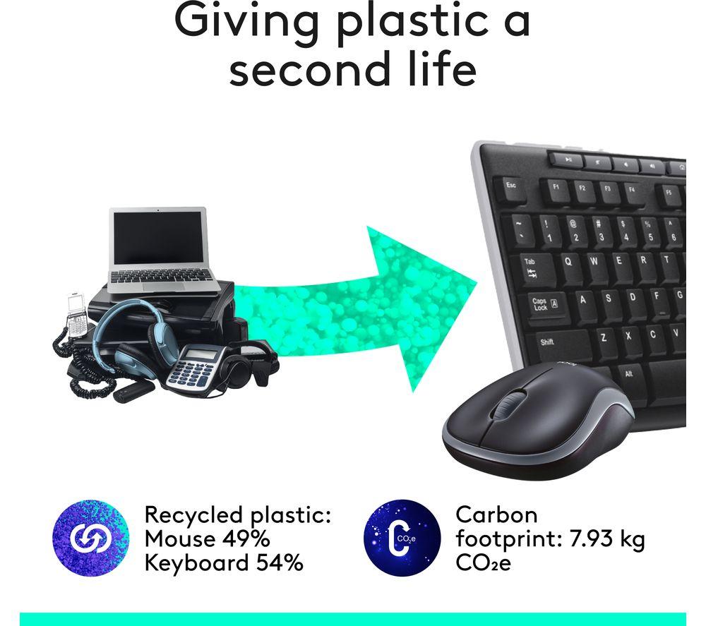 LOGITECH Combo MK270 Wireless Keyboard & Mouse Set