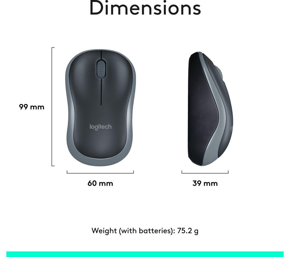 LOGITECH Combo MK270 Wireless Keyboard & Mouse Set
