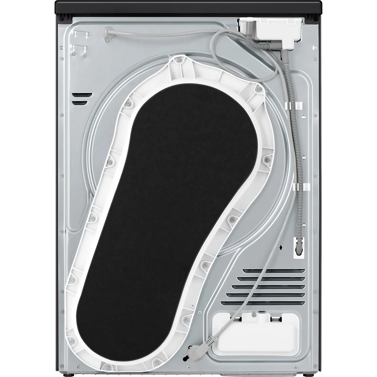 Secadora de bomba de calor HISENSE 7S Series DH7S107BB con IA y WiFi, 10 kg, color negro