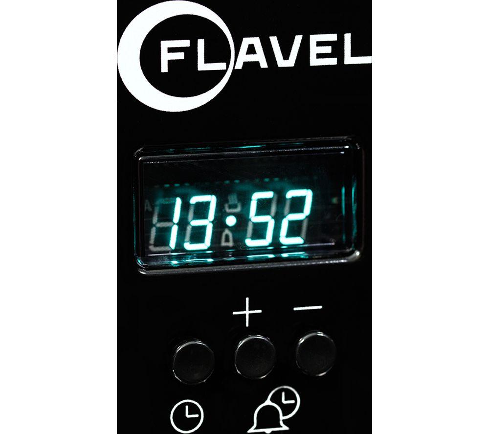 Cocina Flavel Milano de combustible dual, 100 CM, FRK, negro y cromo