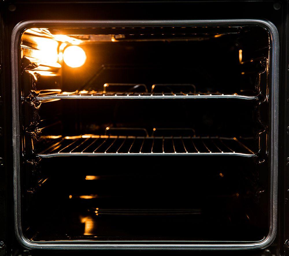 Cocina Flavel Milano de combustible dual, 100 CM, FRK, negro y cromo