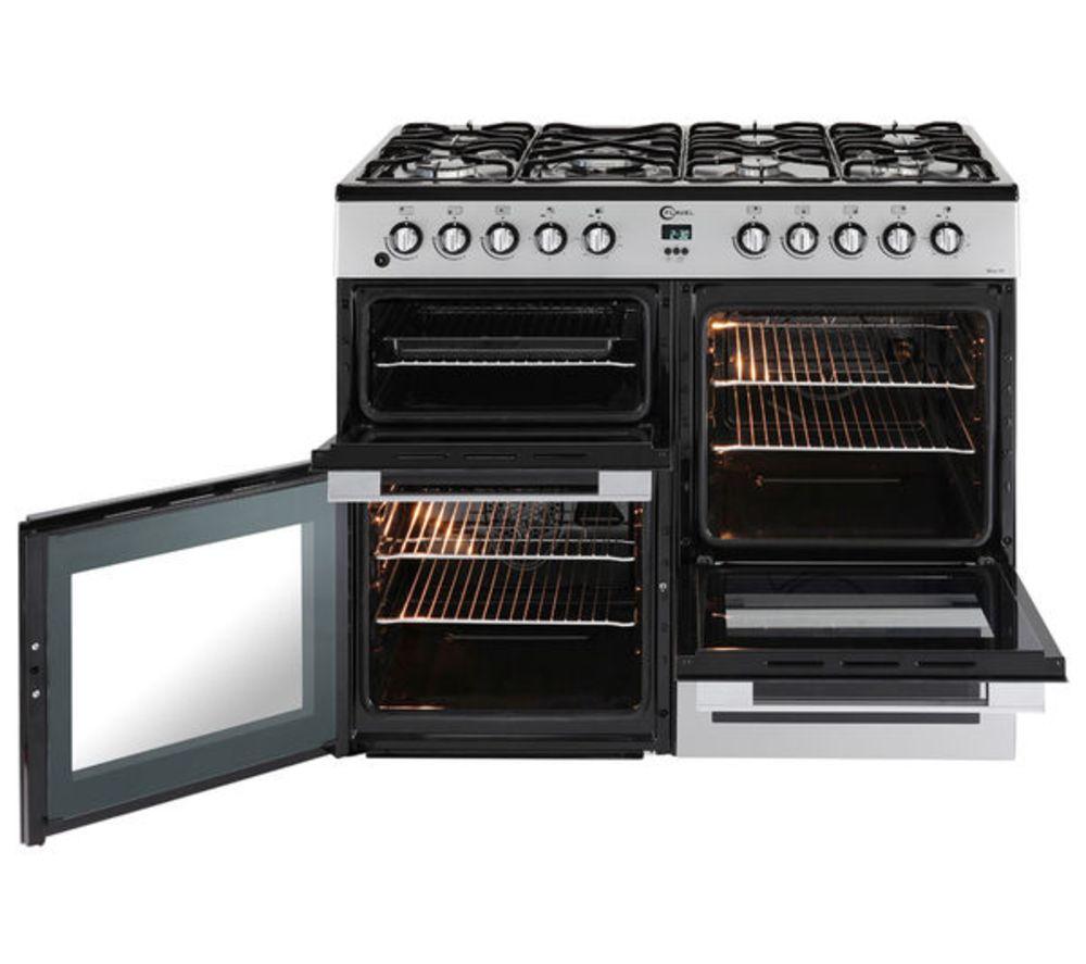 Cocina de doble combustible FLAVEL MLN10FRS - Plata y cromo