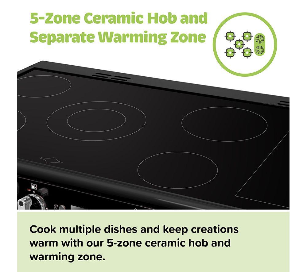 Cocina eléctrica de cerámica LEISURE Cookmaster CK100C210K - Negra