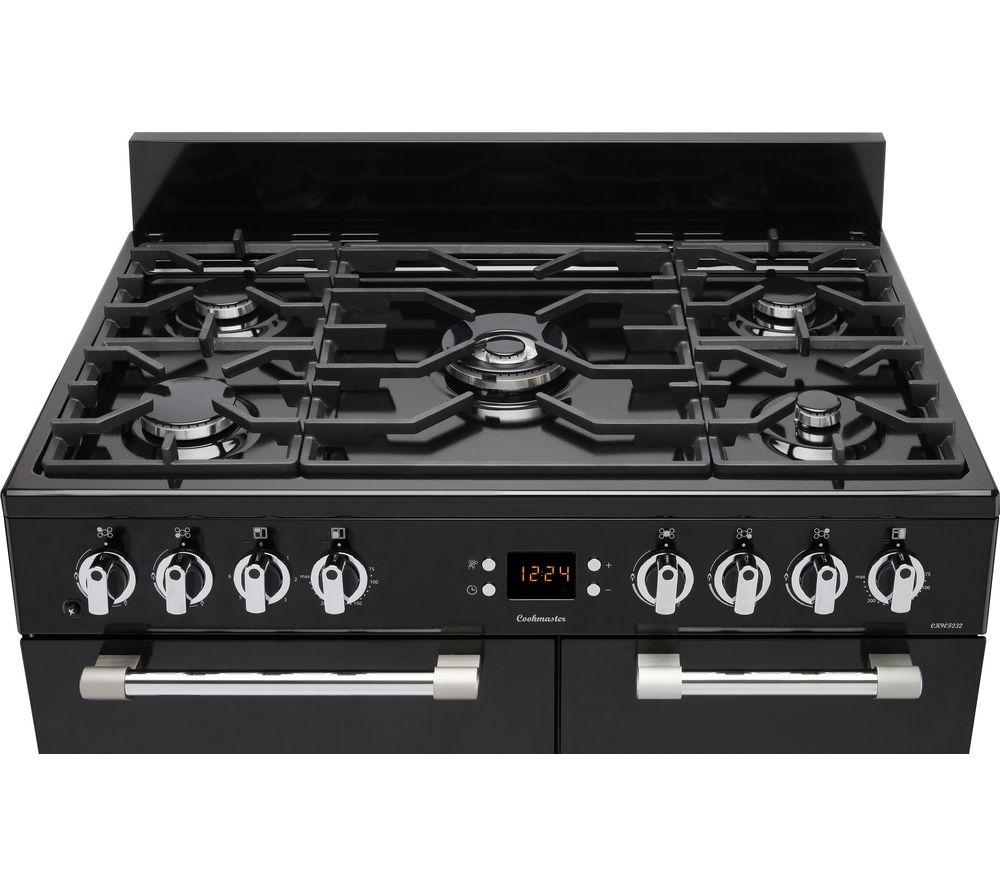 LEISURE Cookmaster CK90F232K 90 cm Dual Fuel Range Cooker - Black