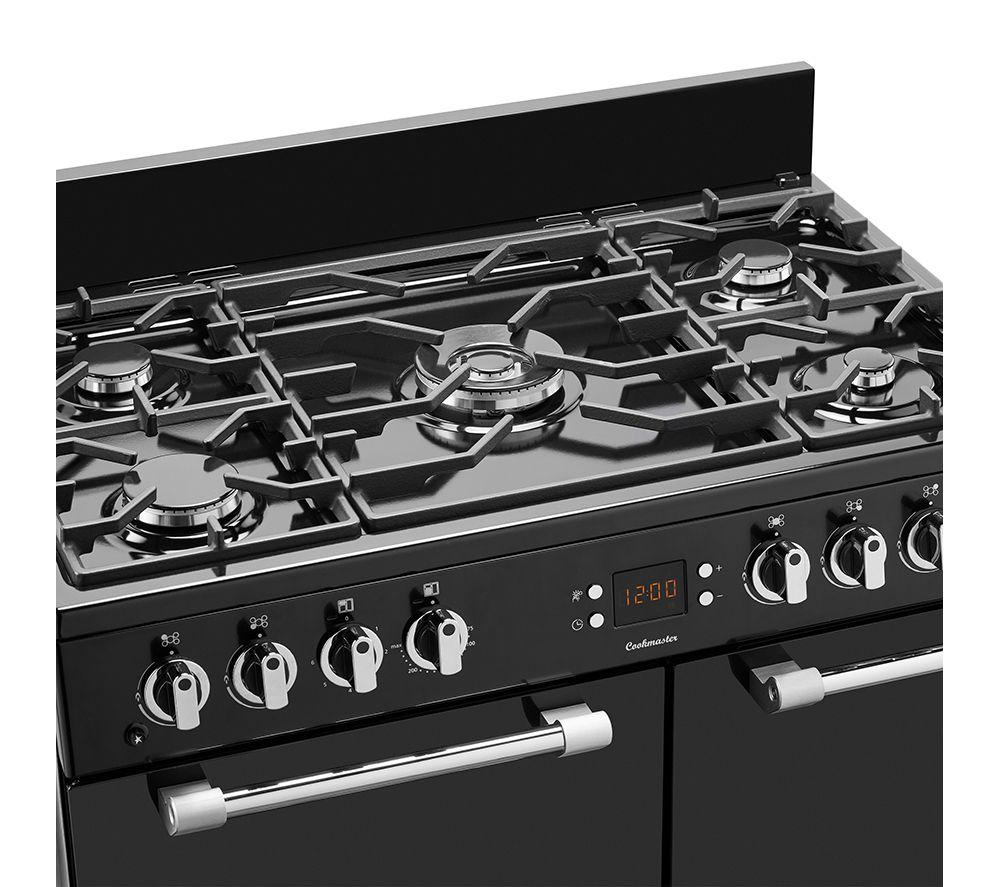 LEISURE Cookmaster CK90F232K 90 cm Dual Fuel Range Cooker - Black