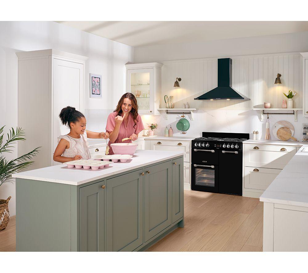 LEISURE Cookmaster CK90F232K 90 cm Dual Fuel Range Cooker - Black