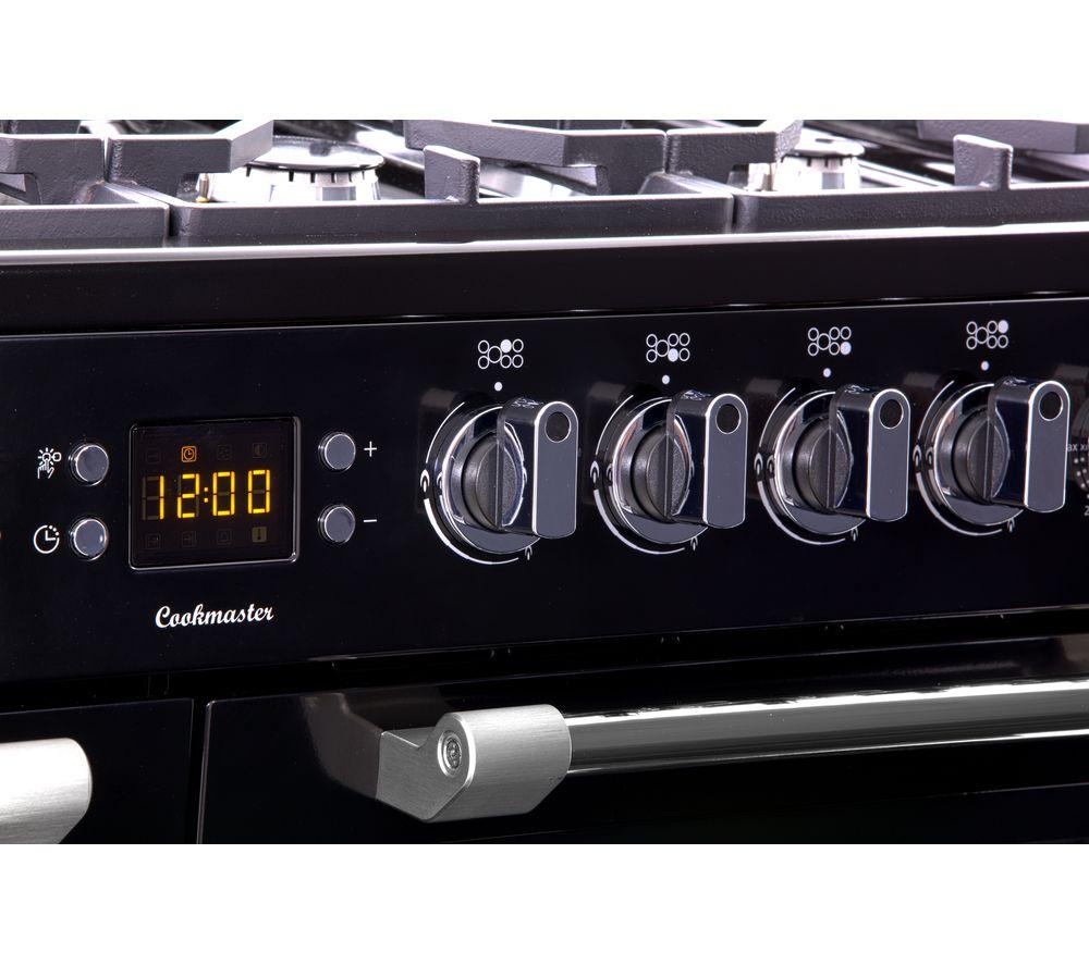 LEISURE Cookmaster CK100G232K Cocina de gas de 100 cm - Negro