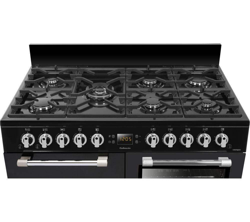 LEISURE Cookmaster CK100G232K Cocina de gas de 100 cm - Negro