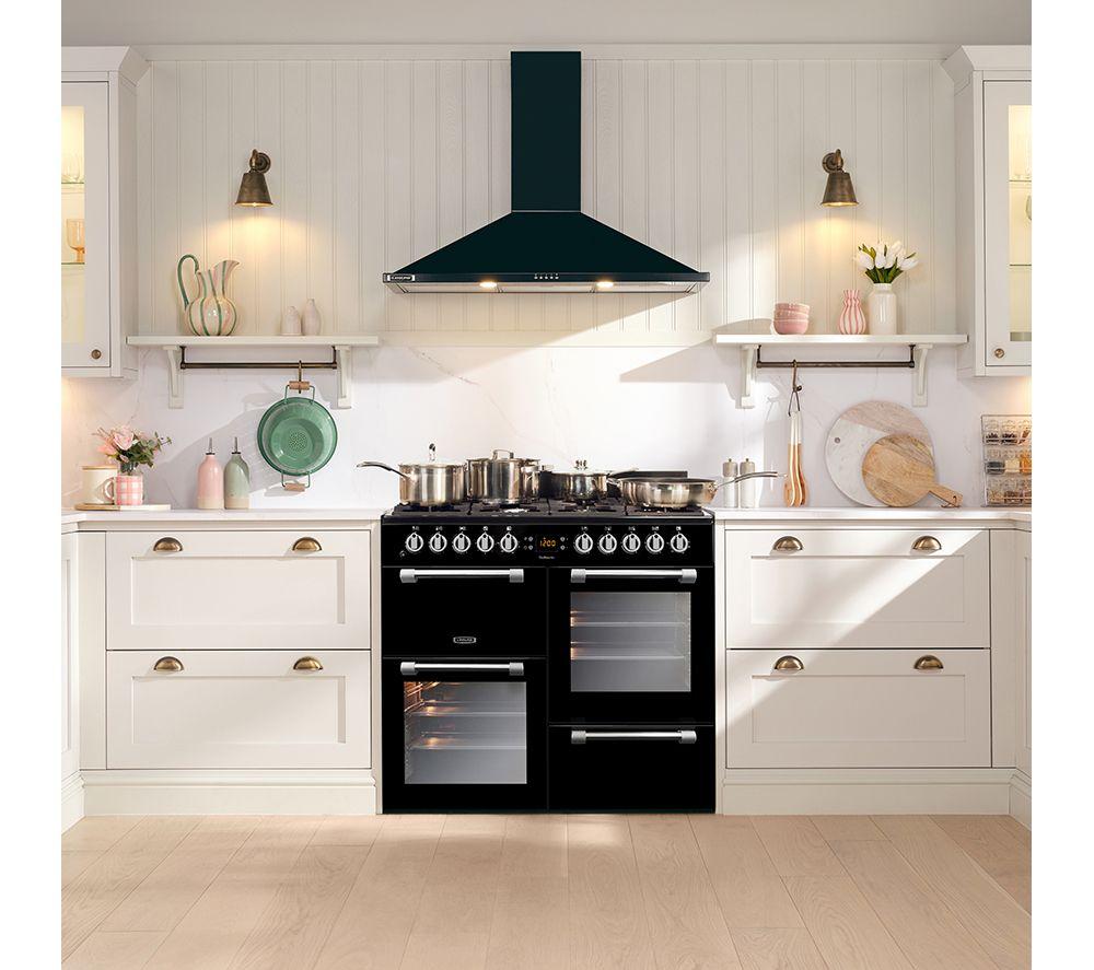 LEISURE Cookmaster CK100G232K Cocina de gas de 100 cm - Negro