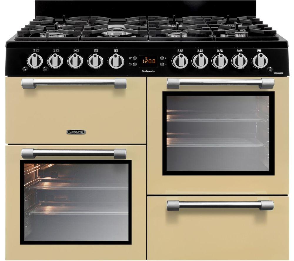 LEISURE Cookmaster CK100G232C 100 cm Gas Range Cooker - Cream