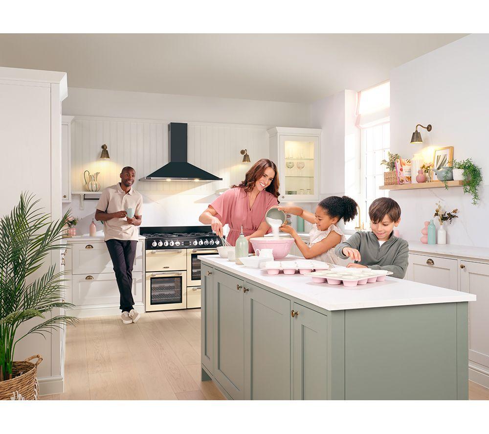 LEISURE Cookmaster CK100G232C Cocina de gas de 100 cm - Crema