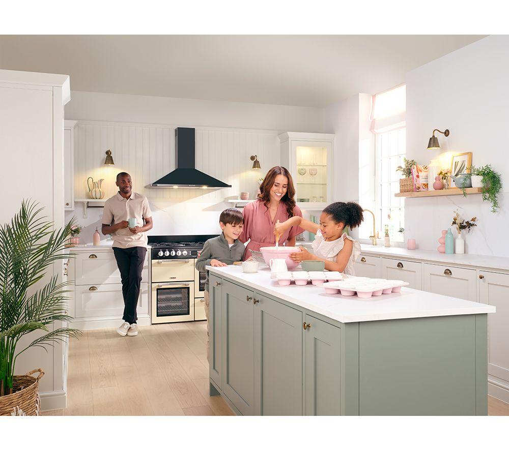LEISURE Cookmaster CK100G232C Cocina de gas de 100 cm - Crema