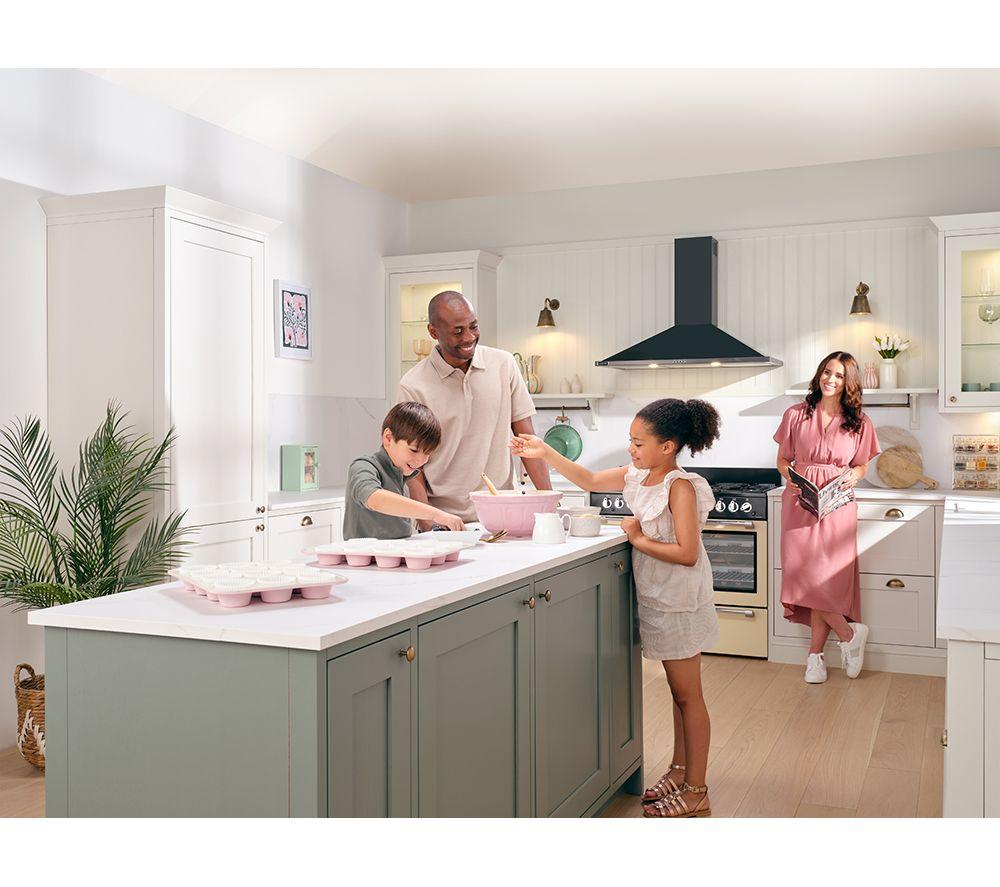 LEISURE Cookmaster CK100G232C Cocina de gas de 100 cm - Crema