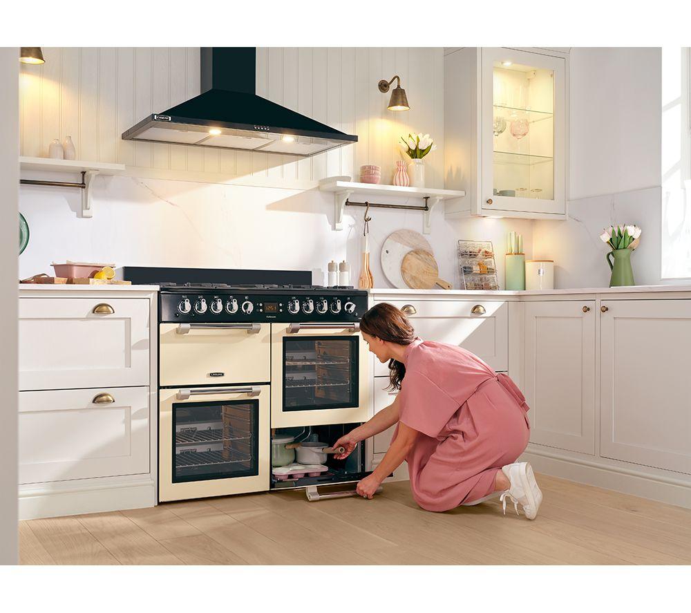 LEISURE Cookmaster CK100G232C Cocina de gas de 100 cm - Crema