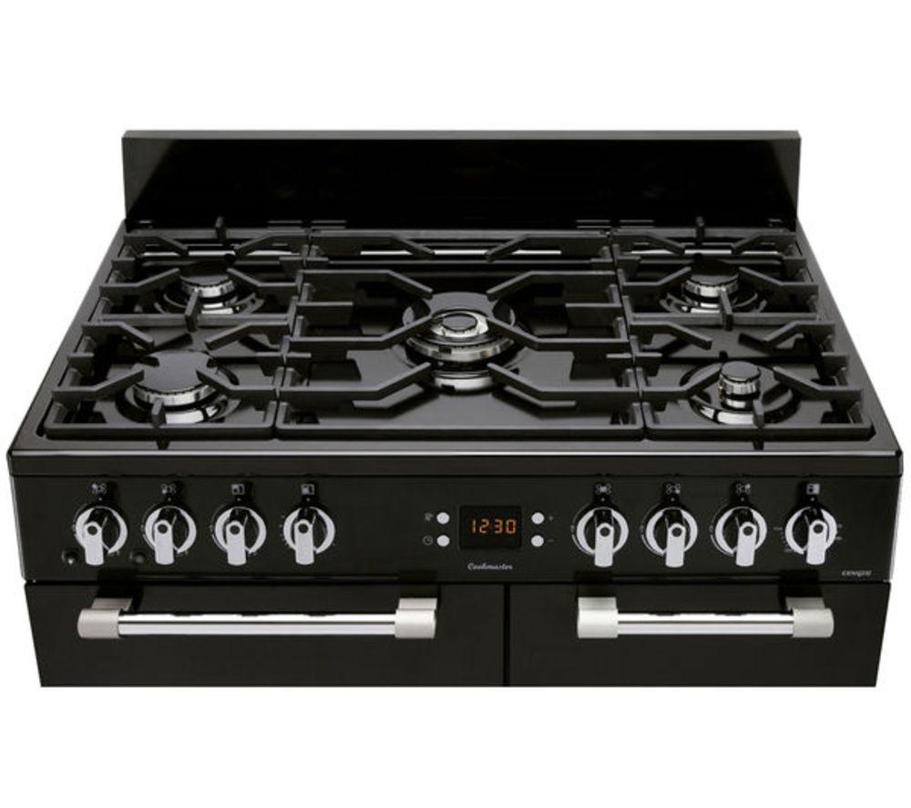 LEISURE Cookmaster CK90G232K 90 Dual Fuel Range Cooker - Black