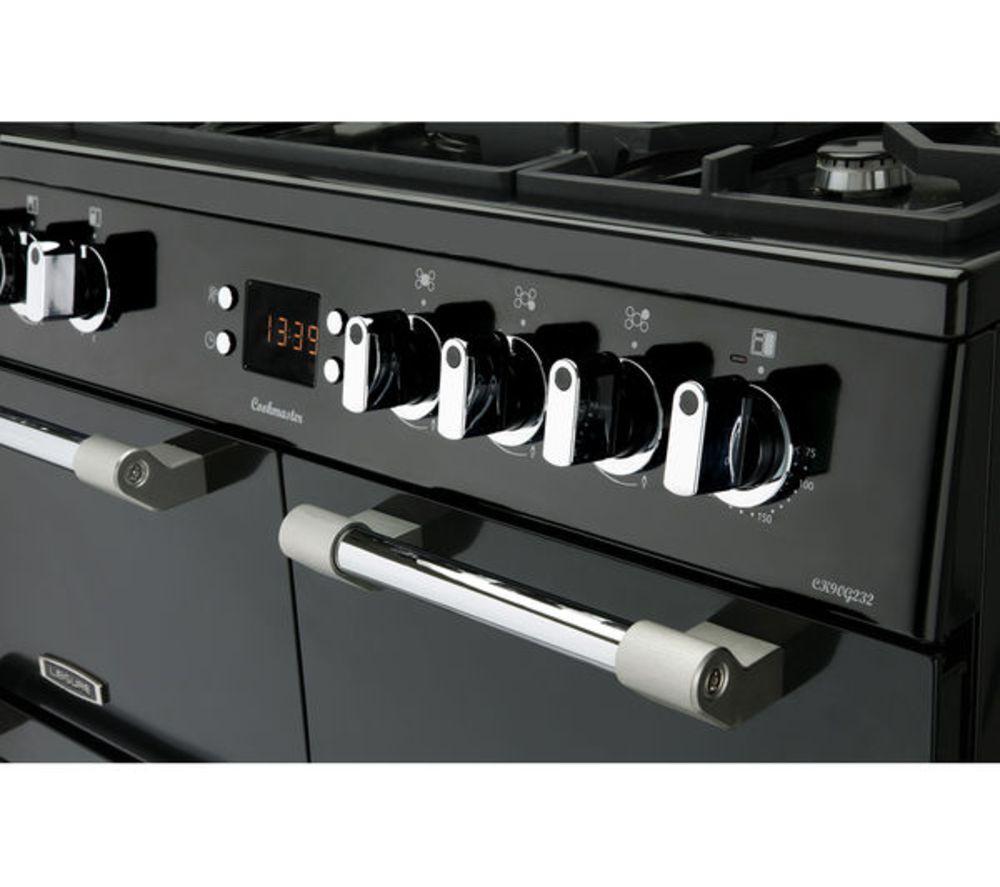 LEISURE Cookmaster CK90G232K 90 Dual Fuel Range Cooker - Black
