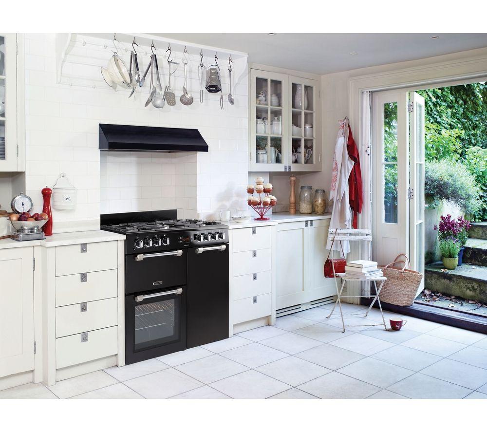 LEISURE Cookmaster CK90G232K 90 Dual Fuel Range Cooker - Black