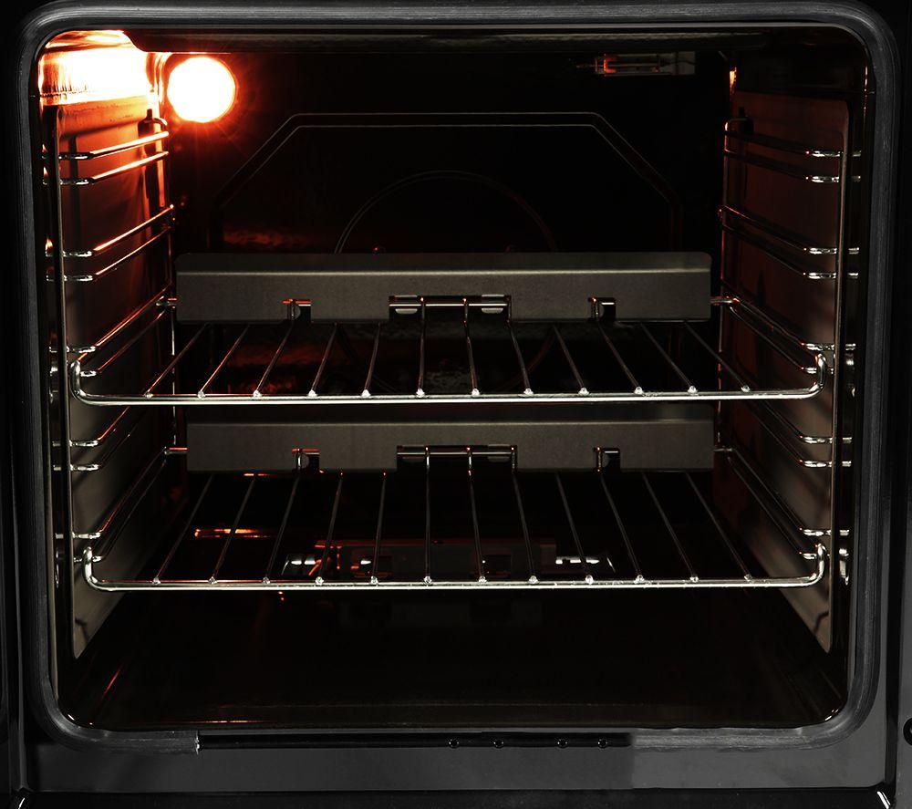 Cocina independiente LEISURE Cookmaster CK90G232C de doble combustible - Crema