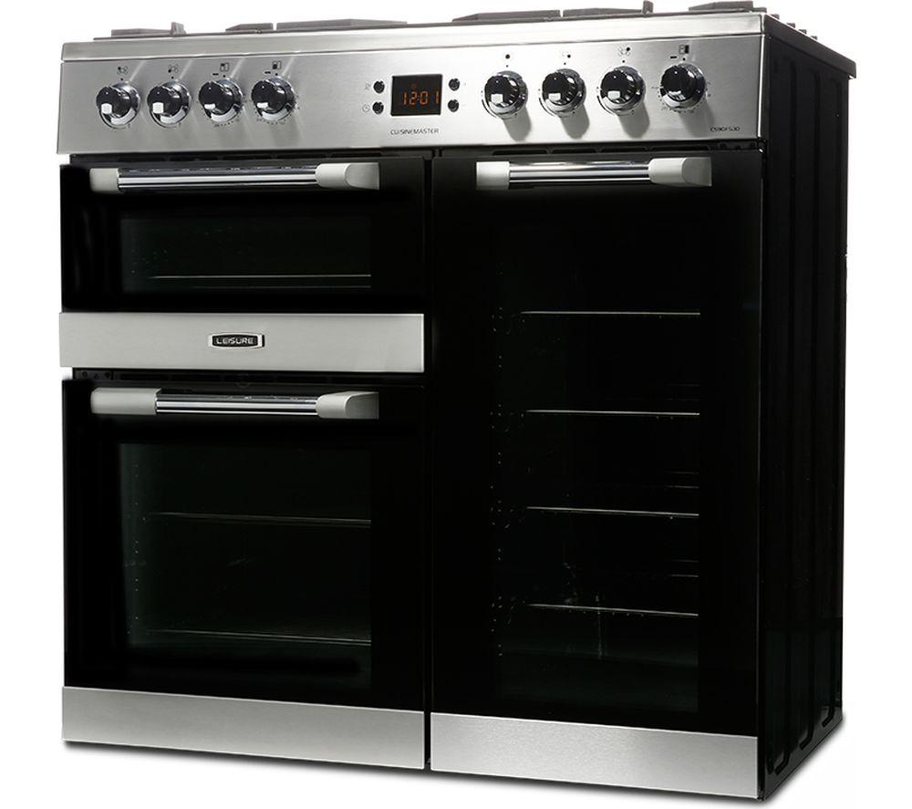 LEISURE Cuisinemaster CS90F530X Dual Fuel Range Cooker - Stainless Steel