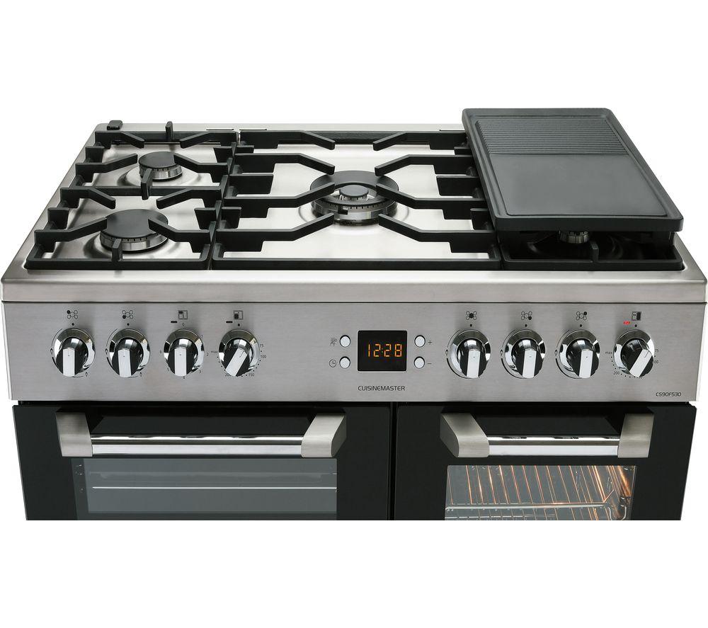 LEISURE Cuisinemaster CS90F530X Dual Fuel Range Cooker - Stainless Steel