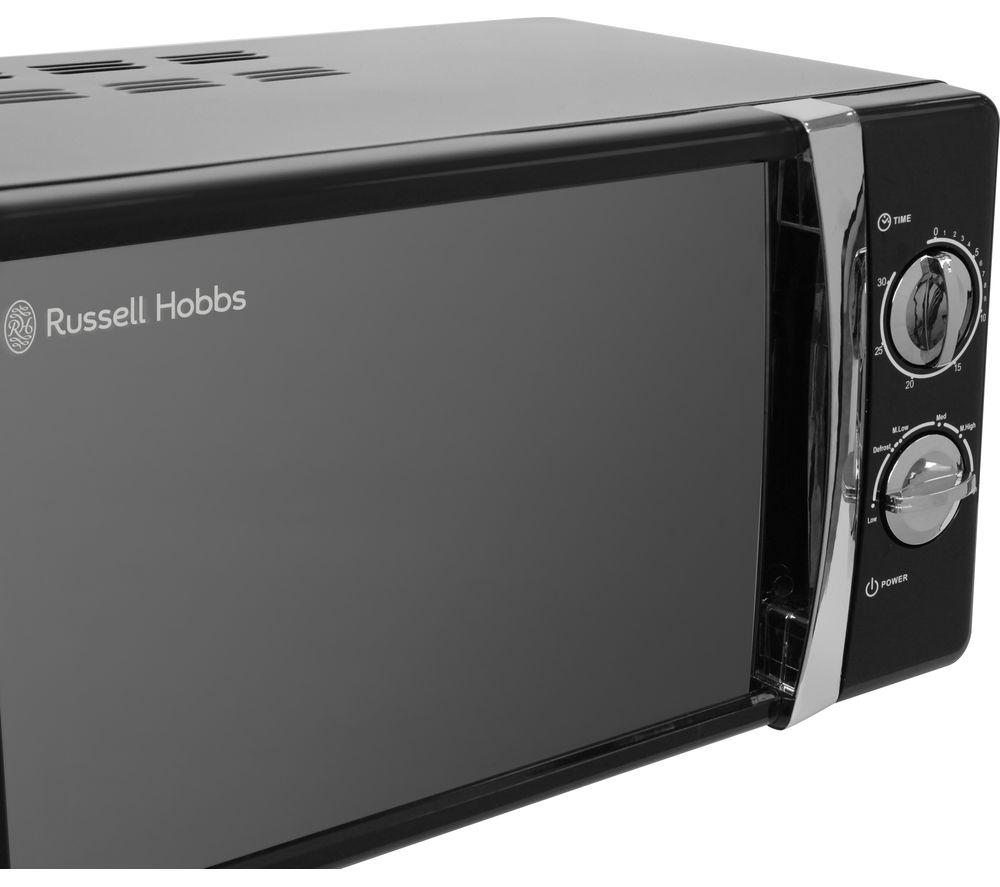 RUSSELL HOBBS RHMM701B Compact Solo Microwave - Black