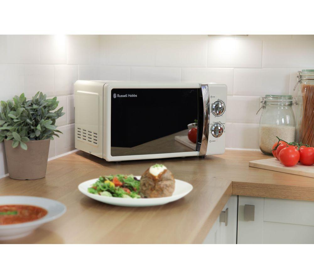 RUSSELL HOBBS RHMM701C Microondas compacto solo - Crema