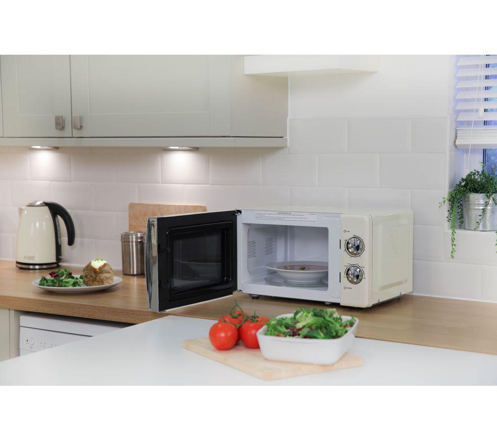 RUSSELL HOBBS RHMM701C Microondas compacto solo - Crema