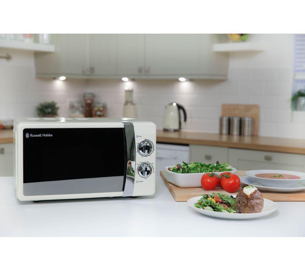 RUSSELL HOBBS RHMM701C Microondas compacto solo - Crema
