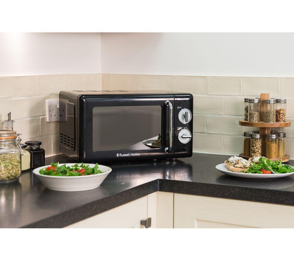 RUSSELL HOBBS RHRETMM705B Solo Microwave - Black