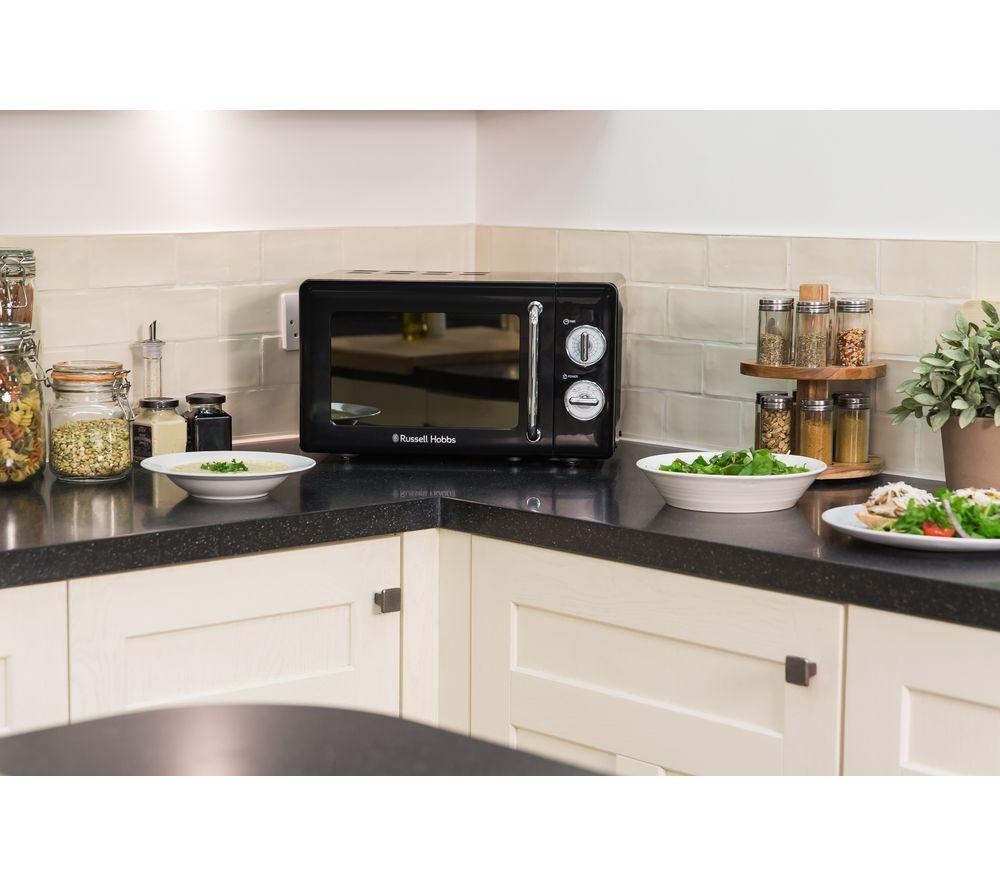 RUSSELL HOBBS RHRETMM705B Solo Microwave - Black