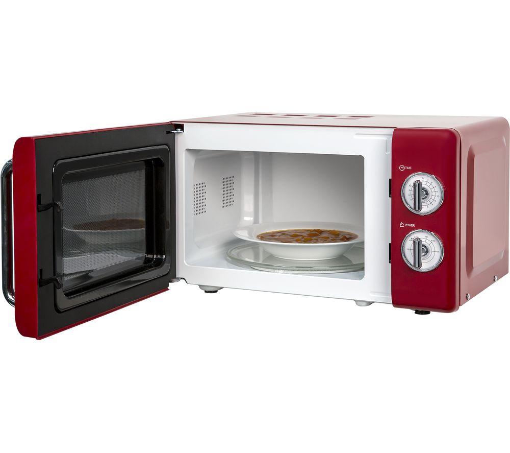 RUSSELL HOBBS RHRETMM705R Solo Mikrowelle - Rot