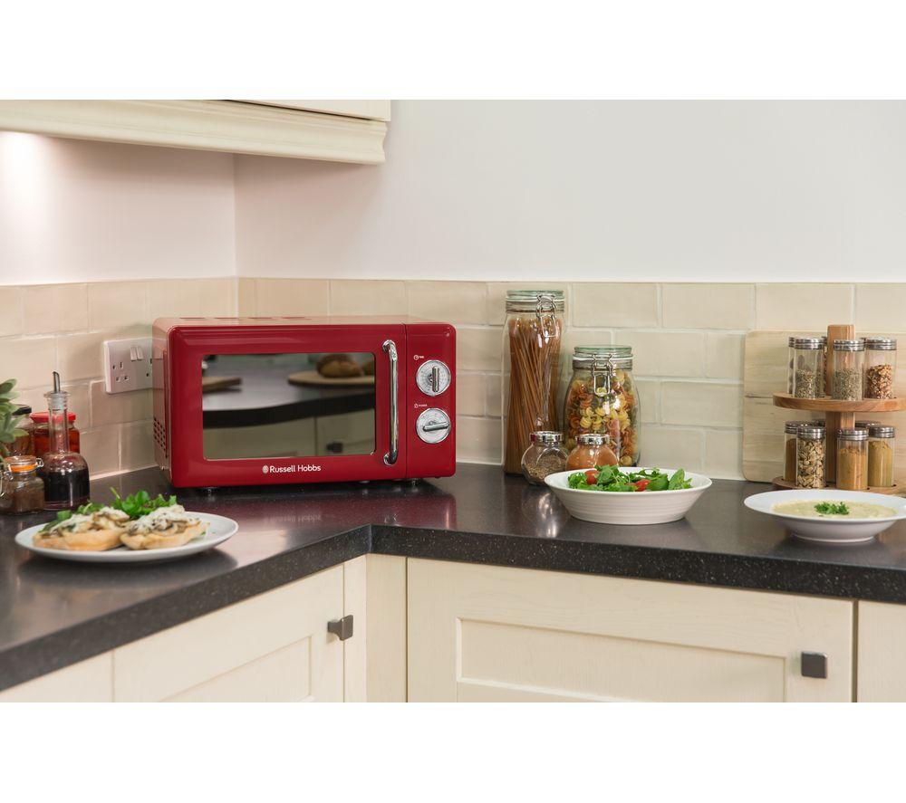 RUSSELL HOBBS RHRETMM705R Solo Microwave - Red