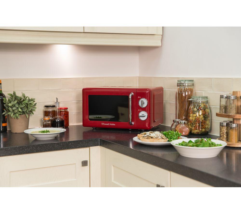 RUSSELL HOBBS RHRETMM705R Solo Microwave - Red