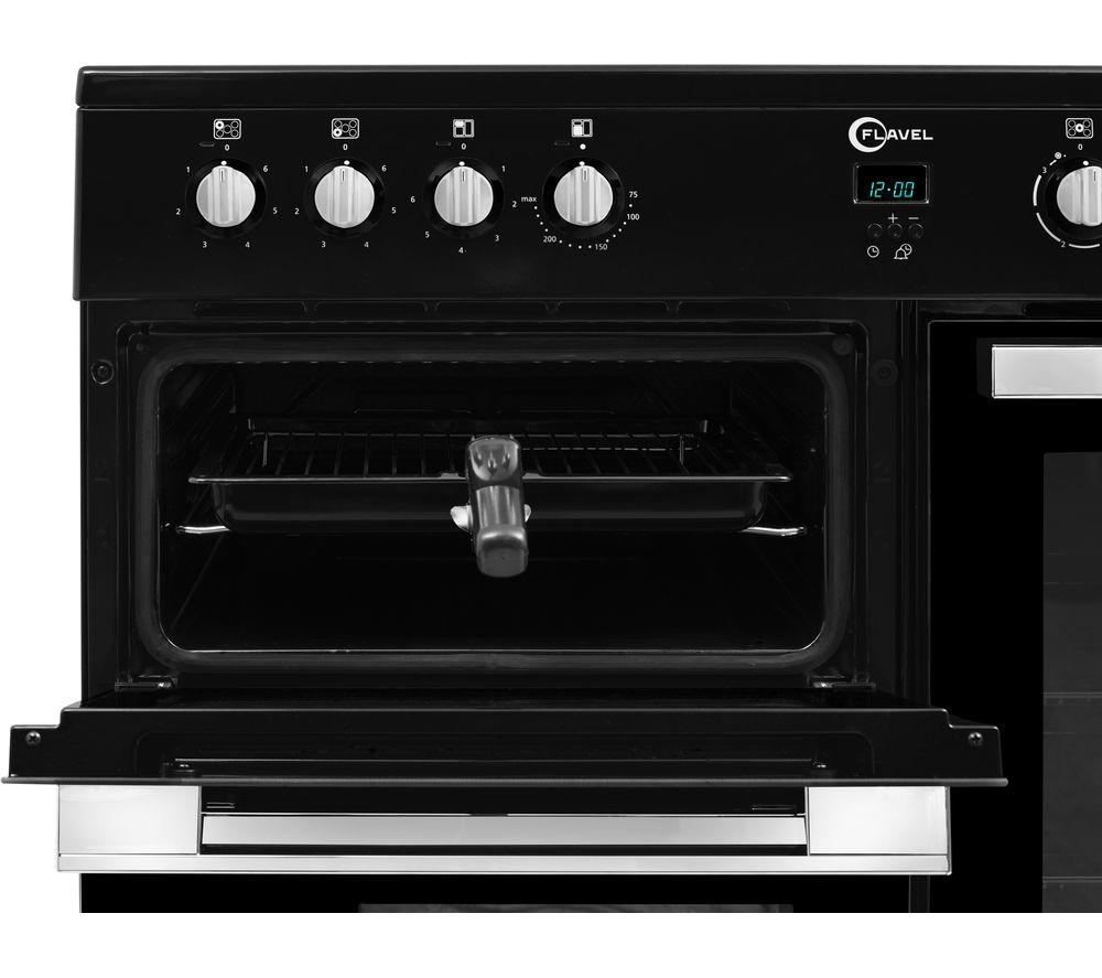 FLAVEL MLN9CRK Cocina eléctrica de cerámica de 90 cm - Negro