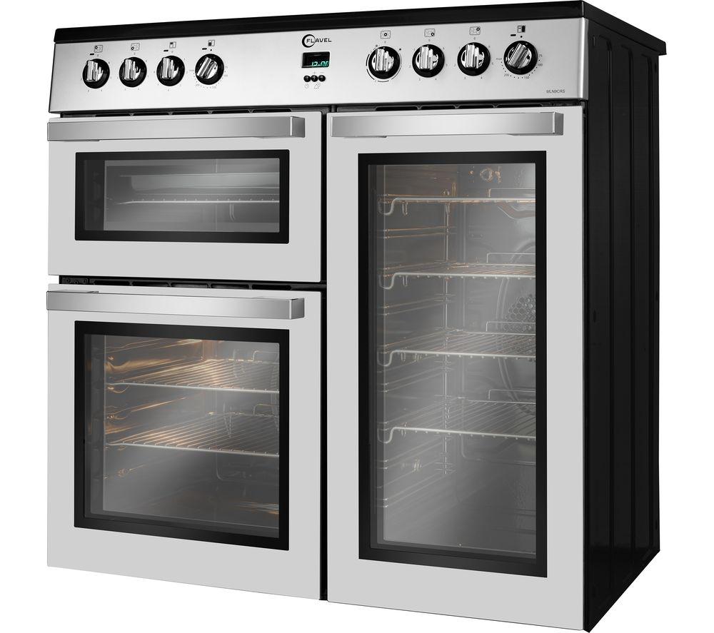 Cocina eléctrica Flavel MLN9CRS de 90 cm - Plateada