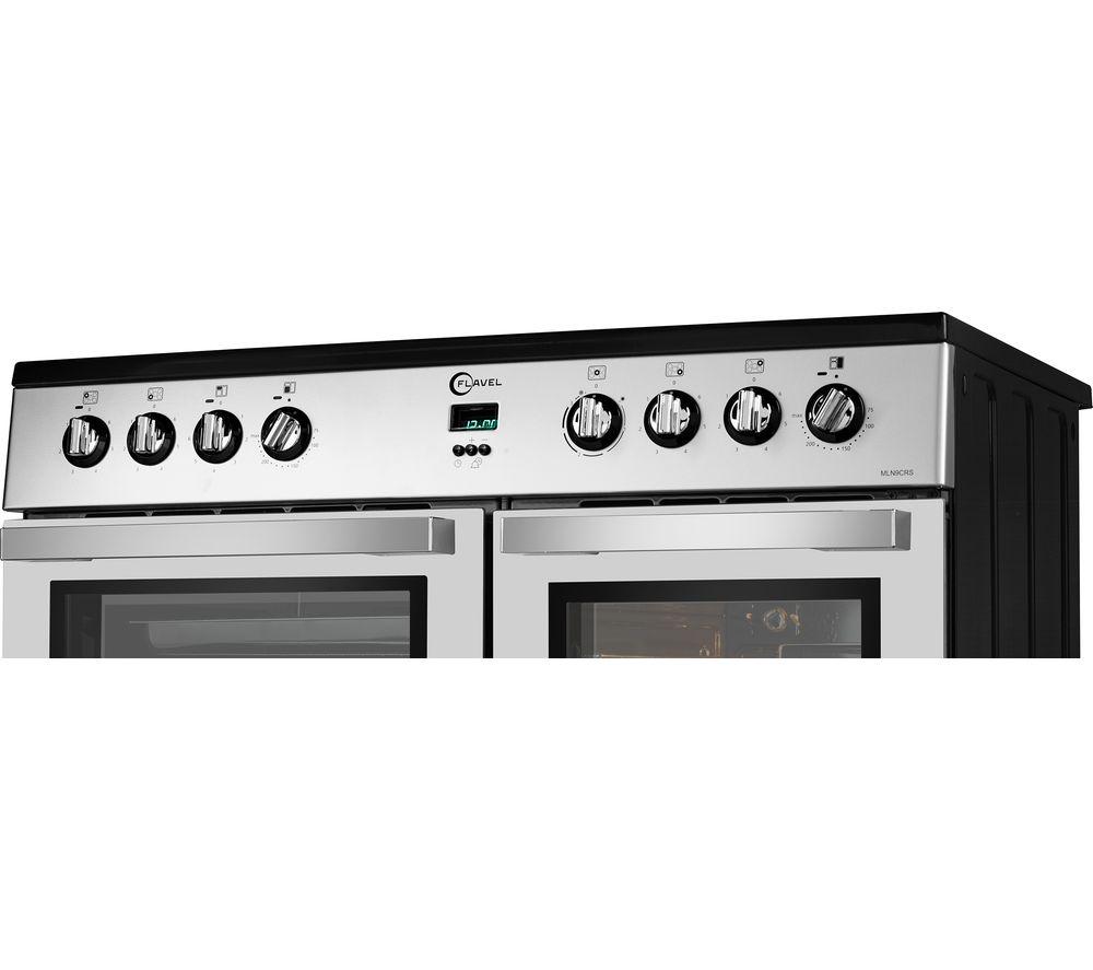 Cocina eléctrica Flavel MLN9CRS de 90 cm - Plateada