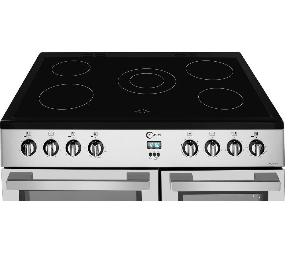 Cocina eléctrica Flavel MLN9CRS de 90 cm - Plateada