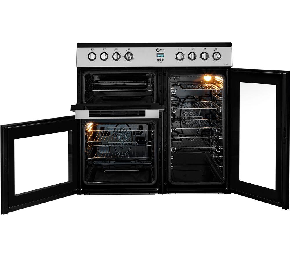 Cocina eléctrica Flavel MLN9CRS de 90 cm - Plateada