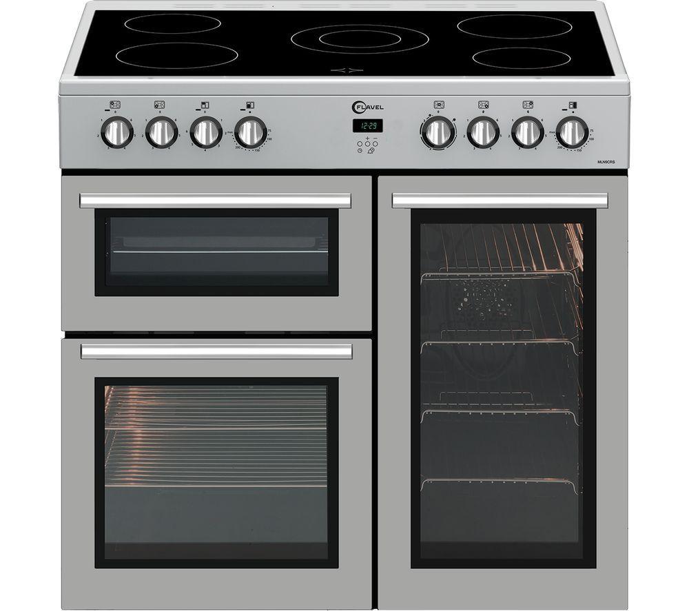 Cocina eléctrica Flavel MLN9CRS de 90 cm - Plateada