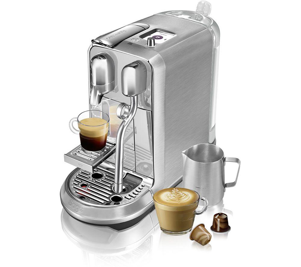NESPRESSO by Sage Creatista Plus BNE800BSS Coffee Machine - Stainless Steel