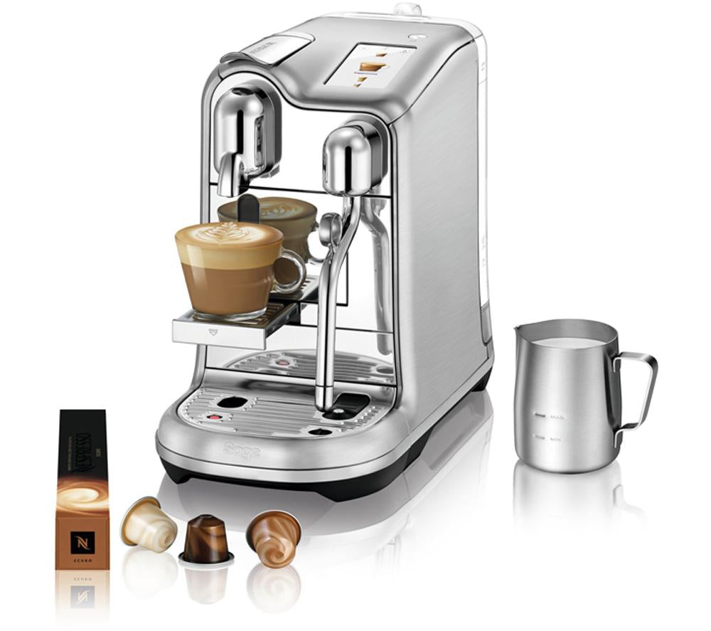 NESPRESSO by Sage Cafetera Creatista Pro SNE900BSS - Plateada