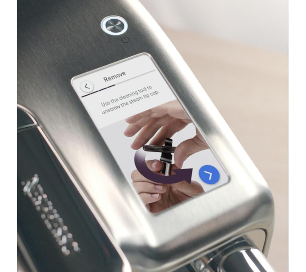 NESPRESSO by Sage Cafetera Creatista Pro SNE900BSS - Plateada