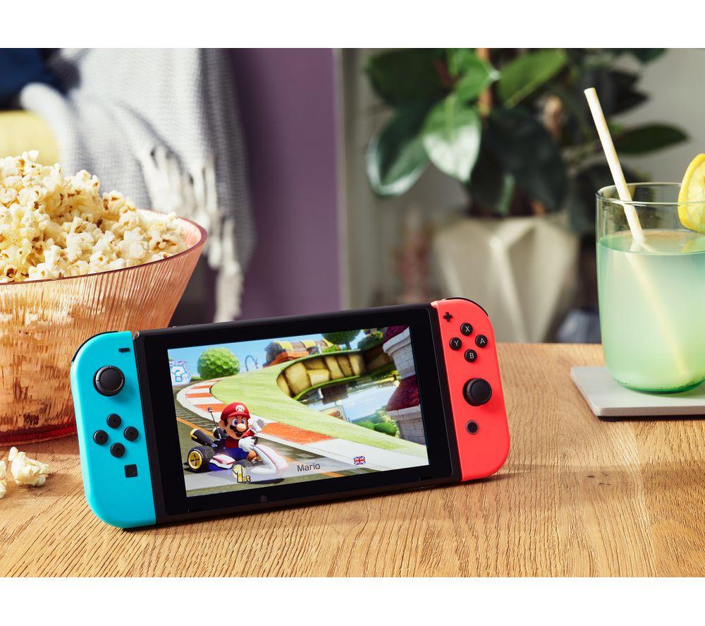 NINTENDO Switch - Neon Red & Blue