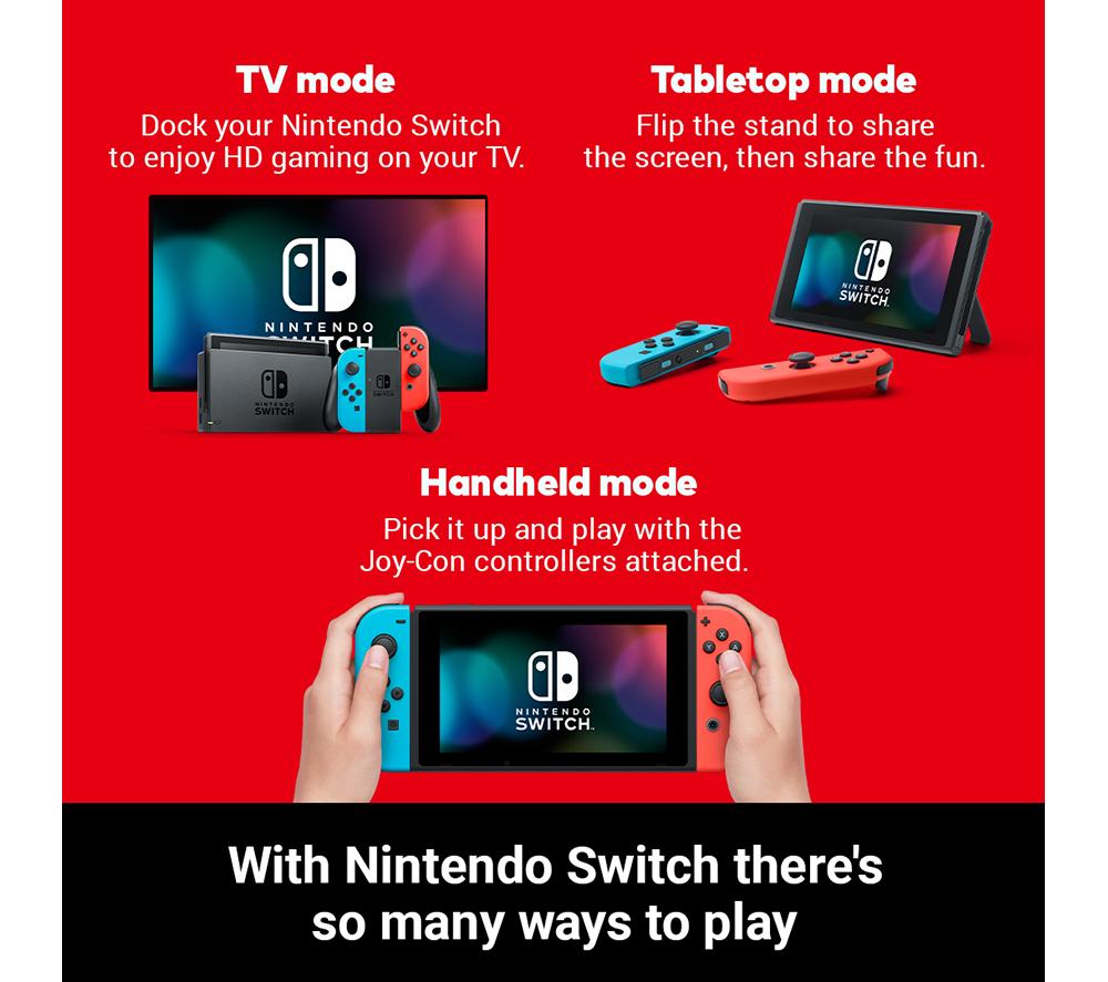 NINTENDO Switch - Neon-Rot & Neon-Blau